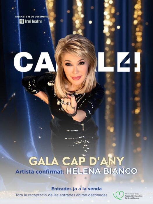 Helena Bianco brilla en la Gala de Cap d’Any 2025 en el Trui Teatre