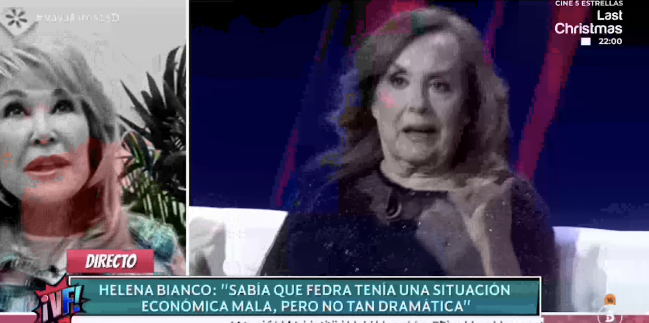 Helena Bianco habla con cariño y preocupación sobre Fedra Lorente